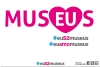 Not�cia: �Participe da campanha �Eu amo museus��. Descri��o da imagem: desenho da palavra MUSEUS escrita na cor rosa-choque, sobre o fundo branco, sendo que nas letras EU, do final da palavra, h� o desenho de um cora��o, no mesmo tom de rosa, e as letras ficam brancas. Abaixo desta palavra, em fonte bem menor, h� as express�es �(hashtag)euS2museus� e �(hashtag)euamomuseus�, uma em cada linha, em cinza, rosa e azul. Mais abaixo, h� novamente a express�o �(hashtag)euS2museus�, escrita do mesmo modo, e, ao lado, os dizeres �Acesse: museusbr�, ao lado dos s�mbolos do Facebook, Twitter e Instagram. Abaixo de tudo, em uma faixa cinza, encontram-se v�rias logomarcas em branco. Fim da descri��o.