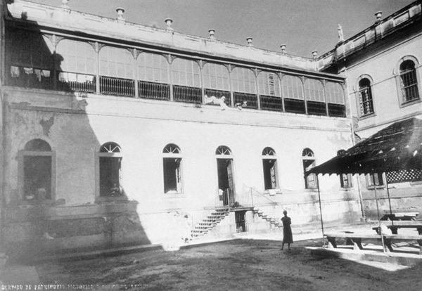 Hosp�cio Nacional de Alienados - P�tio Interno (Acervo: IPHAN)