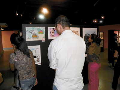 CCMS expõe em Duque de Caxias/RJ obras que usam o humor para informar sobre as Doenças Sexualmente Transmissíveis CCMS expõe em Duque de Caxias/RJ obras que usam o humor para informar sobre as Doenças Sexualmente Transmissíveis