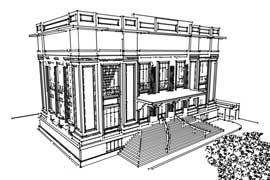 Prédio do Centro Cultural da Saúde