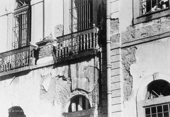 Degradação do prédio