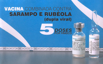 Vacina contra Sarampo e Rub&eacute;ola